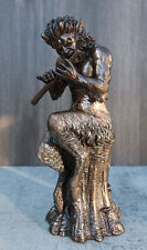 Greek Divinity God Of The Woods And Mountains Satyr Statue Male Companion of Pan picture