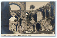 c1910's Palatine Palace of Septimius Severus Rome Italy RPPC Photo Postcard picture