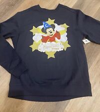 Club 33 Disneyland Fantasmic Sorcerer Mickey Sweatshirt Pullover MEDIUM NEW RARE picture
