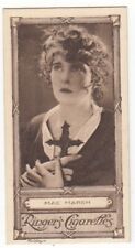 Vintage 1923 Silent Film Star Trade Card of MAE MARSH picture