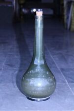  Vintage E.Cusenier Fils & Aine & Co.  Unique Shape Glass Bottle  picture