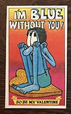 Topps 1970 Valentine Postcard - I’m Blue Without You picture