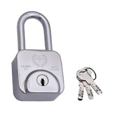 Harrison CX-3000 L/S-0596 Stainless Steel 11 Pins Padlock with 3 Keys, Silver, P picture