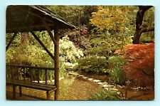 1960s postcard view Japanese Gardens The Butchart Gardens Victoria BC Canada  picture