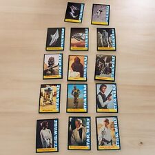 Star Wars 1977 Wonderbread Cards Lot Of 14 Missing 5 & 6 picture
