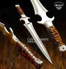 IMPACT CUTLERY HANDMADE HUNTING COMBAT DAGGER KNIFE RAM HORN HANDLE- 1645 picture