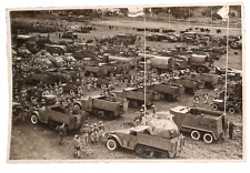 1948 1949 ISRAEL ARMY MILITARY PARADE PREPARATION REAL ORIGINAL PHOTO SCARES VFU picture