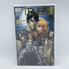 True Blood #1 Gold Foil Jetpack Variant Signed by J. Scott Campbell IDW Comics picture