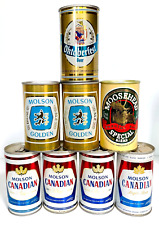 Canadian Beer Cans: MOLSON, MOOSEHEAD, OKTOBERFEST picture