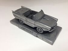Amphicar 1.43 Scale Pewter Effect Model Car Handmade In Sheffield  picture