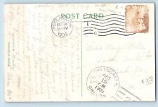 DPO Gales Creek Oregon OR Postcard Post Office Building 1909 Posted Antique picture