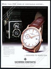 2008 Vacheron Constantin Patrimony Traditionelle watch photo vintage print ad picture