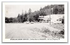 Sparkling Brook Service Station Highway 10 Issaquah WA UNP WB Postcard H28 picture