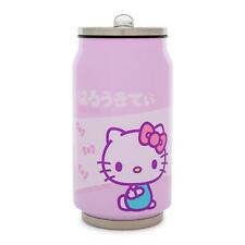 Sanrio Hello Kitty Pink Stainless Steel Drinking Can | Holds 12 Ounces picture