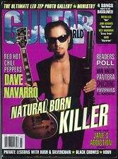 GUITAR WORLD Dave Navarro Jane's Addiction Bush Silverchair + 3 1996 picture