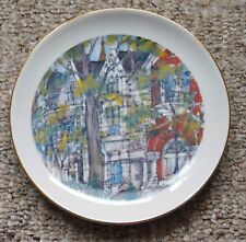 CITY OF NEIGHBORHOODS  - Chicago Collection Ltd Ed Plate - Franklin McMahon 1980 picture