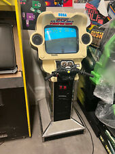 SUPER HANG ON ARCADE MACHINE by SEGA (Excellent Condition) *RARE* w/ LCD MONITOR picture