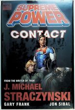 SUPREME POWER CONTACT HC Hardcover $24.99srp J. Michael Straczynski 2009 NEW NM picture