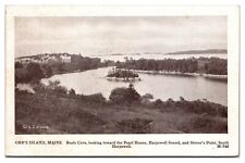 Orr's Island, Maine, Beals Cove Postcard RPO Postmark picture
