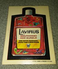Vtg 70’s Most Likely 1973 LAVIRUS First SeriesWacky Card Topps Brand Collectible picture