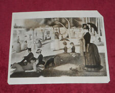 1930 Press Photo A Sunday Afternoon on the Island of La Grande Jatte Painting picture