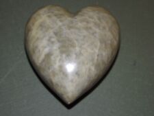 Creative Co-Op Decorative Heart Shaped Soap Stone Paperweight 2.75