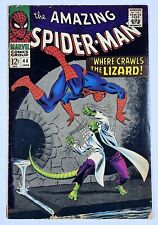 AMAZING SPIDER-MAN #44 - 1967 - VG - 2ND APPEARANCE OF THE LIZARD - MARVEL picture