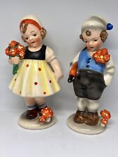 Vintage  Cortendorf Girl Boy Figurines With Authentic Seal ~ Germany picture