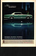 1966 Oldsmobile PRINT AD Olds Delta 88 4 Door 375 HP Rocket V8  Nostalgic b1 picture