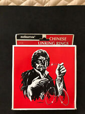 Vintage Adams' Chinese Linking Rings - Magic Trick Skill Illusionist- NEW picture