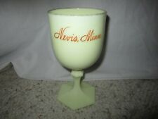 Vintage Nevis, Minnesota Custard Goblet Very Nice picture
