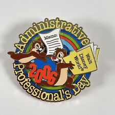 Cast Exclusive Administrative Professional's Day 2006 Chip Dale LE Disney Pin picture
