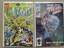 The New Mutants Annual 1 7 1984 Marvel Comics VF Lot Of 2 picture