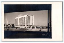 c1955 Hilton Hotel Marmara Sea View Istanbul Turkey RPPC Photo Posted Postcard picture