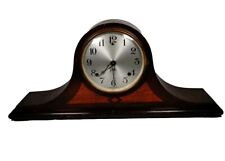 VTG Antique Sessions Wood Mantel Clock Eight Day Turn Back Berkeley | Runs Well  picture