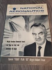 Vtg Jan. 1963 NAA National Aeronautics Magazine  picture