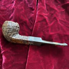 Vintage Peterson's Donegal Rocky Smoking Pipe 1503 STERLING SILVER Band Used picture