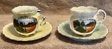 Set of 2 Vintage Cups & Saucers– Pergola on the Paseo -  Kansas City, MO picture