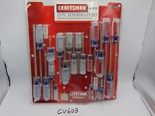Craftsman USA Made 23 Piece Screwdriver Set #9-31796 New Old Stock NOS New picture