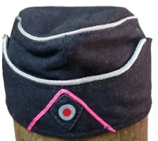 WWII German M34 Panzer Officer Black Wool overseas cap In All Sizes Available... picture