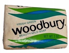 Vtg Woodbury Soap Bar 3oz ‘Fresh Green’ Mild Beauty~Movie Prop~Andrew Jergens Co picture