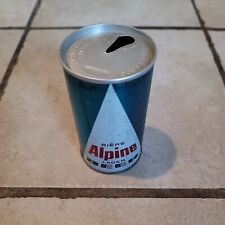 ALPINE LAGER BEER CAN 12 OZ STRAIGHT EDGE STEEL MOOSEHEAD BREWERIES CANADA picture