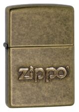 Zippo 28994, Classic Antique Brass Finish Lighter, Stamped, Full Size picture