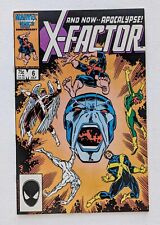 X-Factor #6 RAW NM - 1st Appearance of Apocalypse - 🔑X-Men 97 Marvel 1986 picture