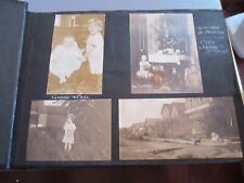 1930'S PHOTO ALBUM LOADED WITH HISTORICAL PHOTOS OF THE PAST - 83 PHOTOS - TUB A picture