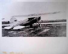  Vintage Airplane Black White Photo Lockheed Vega Photo Print  picture