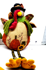 Stuffed Turkey  Thanksgiving Shelf / Table Sitter picture