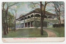 Hamscom Park Pavilion Omaha Nebraska Lithograph Unposted 1910 Postcard picture