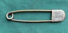 Antique Large Brass Laundry Safety Pin 5
