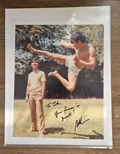 Bruce Lee Autograph Triple Dan Inosanto Bob Wall Robert Lee Kung fu Martial Arts picture